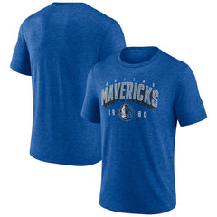 Dallas Mavericks Backboard Tri-Blend T-Shirt sale