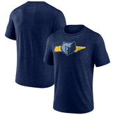 Memphis Grizzlies Announcer Tri-Blend T-Shirt