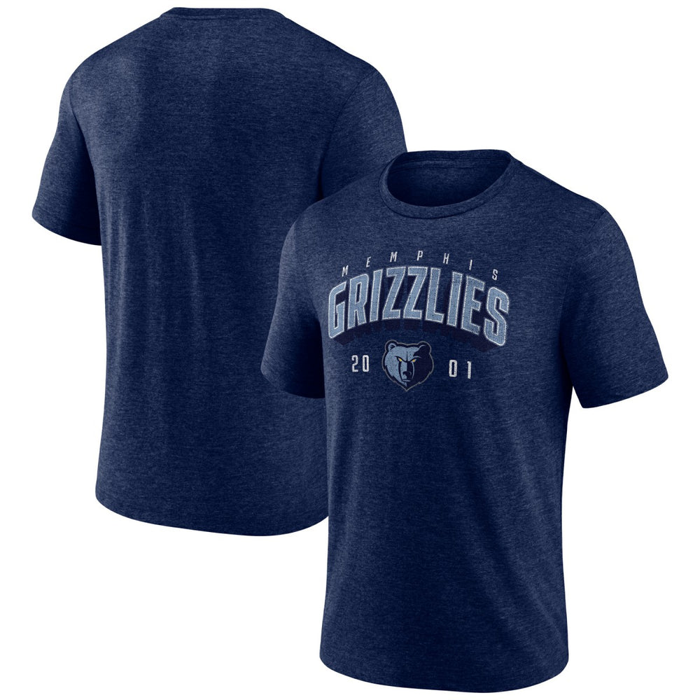 Memphis Grizzlies Backboard Tri-Blend T-Shirt