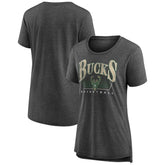 Milwaukee Bucks Women's Selection Tri-Blend T-Shirt