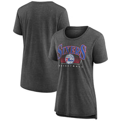 Philadelphia 76ers Women's Selection Tri-Blend T-Shirt