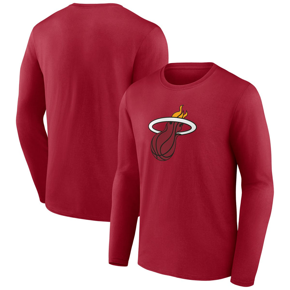 Miami Heat Primary Logo Long Sleeve T-Shirt