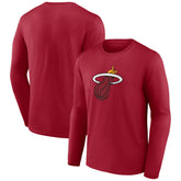 Miami Heat Primary Logo Long Sleeve T-Shirt