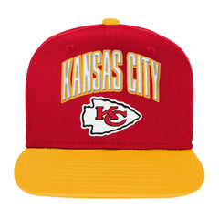Outerstuff Youth Essentials Snapback Hat - Kansas City Chiefs Hats