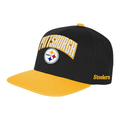 Outerstuff Youth Essentials Snapback Hat - Pittsburgh Steelers Hats