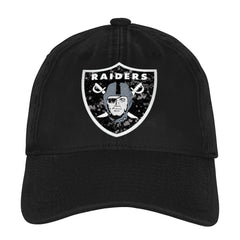 Outerstuff Girls Youth Gridiron Adjustable Hat - Las Vegas Raiders Hats