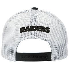 Outerstuff Youth Core Lockup Trucker Adjustable Hat - Las Vegas Raiders Hats