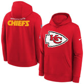 Youth Sideline Club Fleece Hoodie - Kansas City Chiefs Hoodies