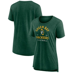 Women's Vintage Arch Tri-Blend T-Shirt - Green Bay Packers T-shirts