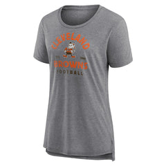Women's Vintage Arch Tri-Blend T-Shirt - Cleveland Browns T-shirts
