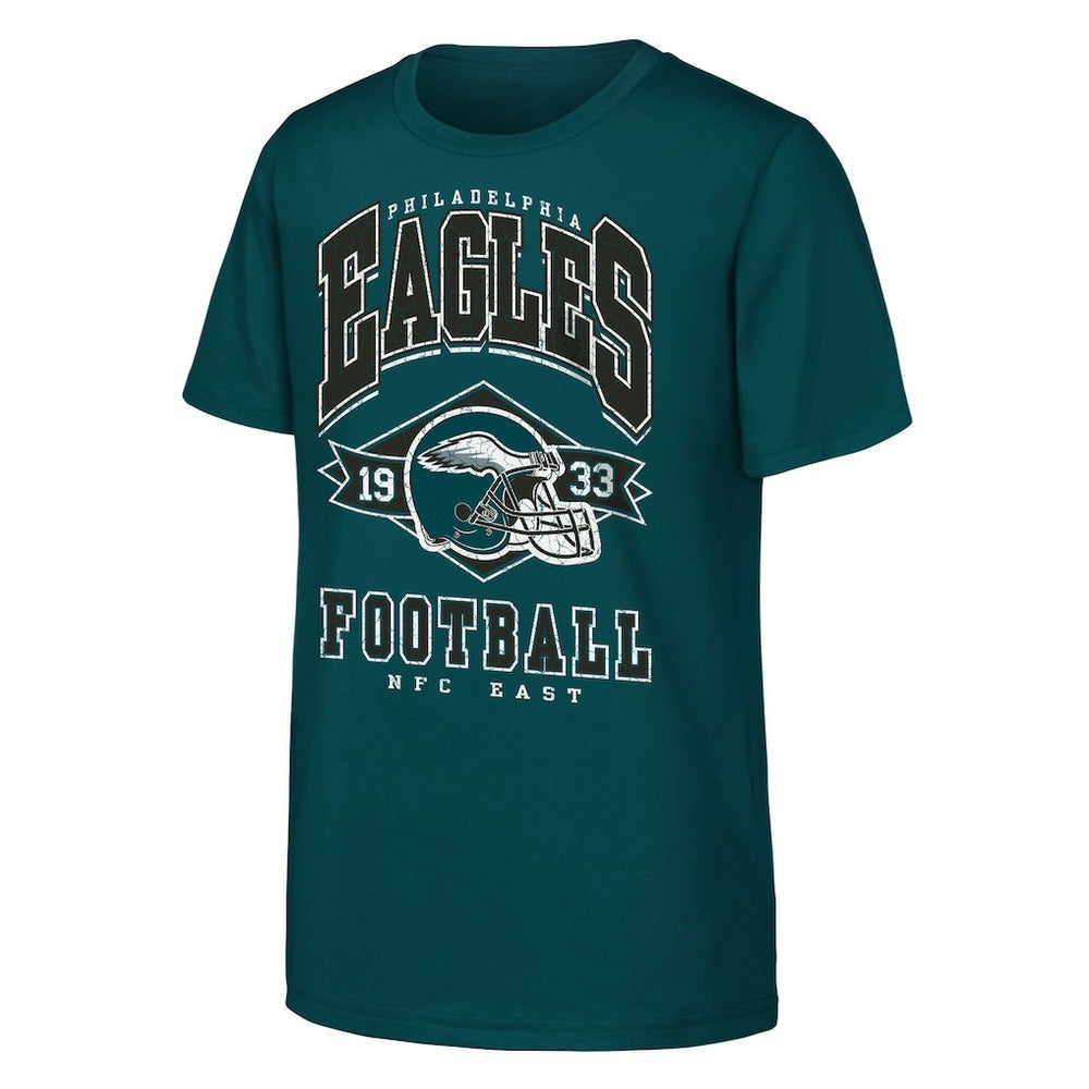Outerstuff Youth Kick Off T-Shirt - Philadelphia Eagles T-shirts