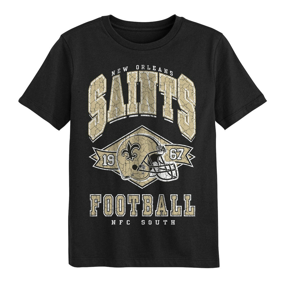Outerstuff Preschool Kick Off T-Shirt - New Orleans Saints T-shirts