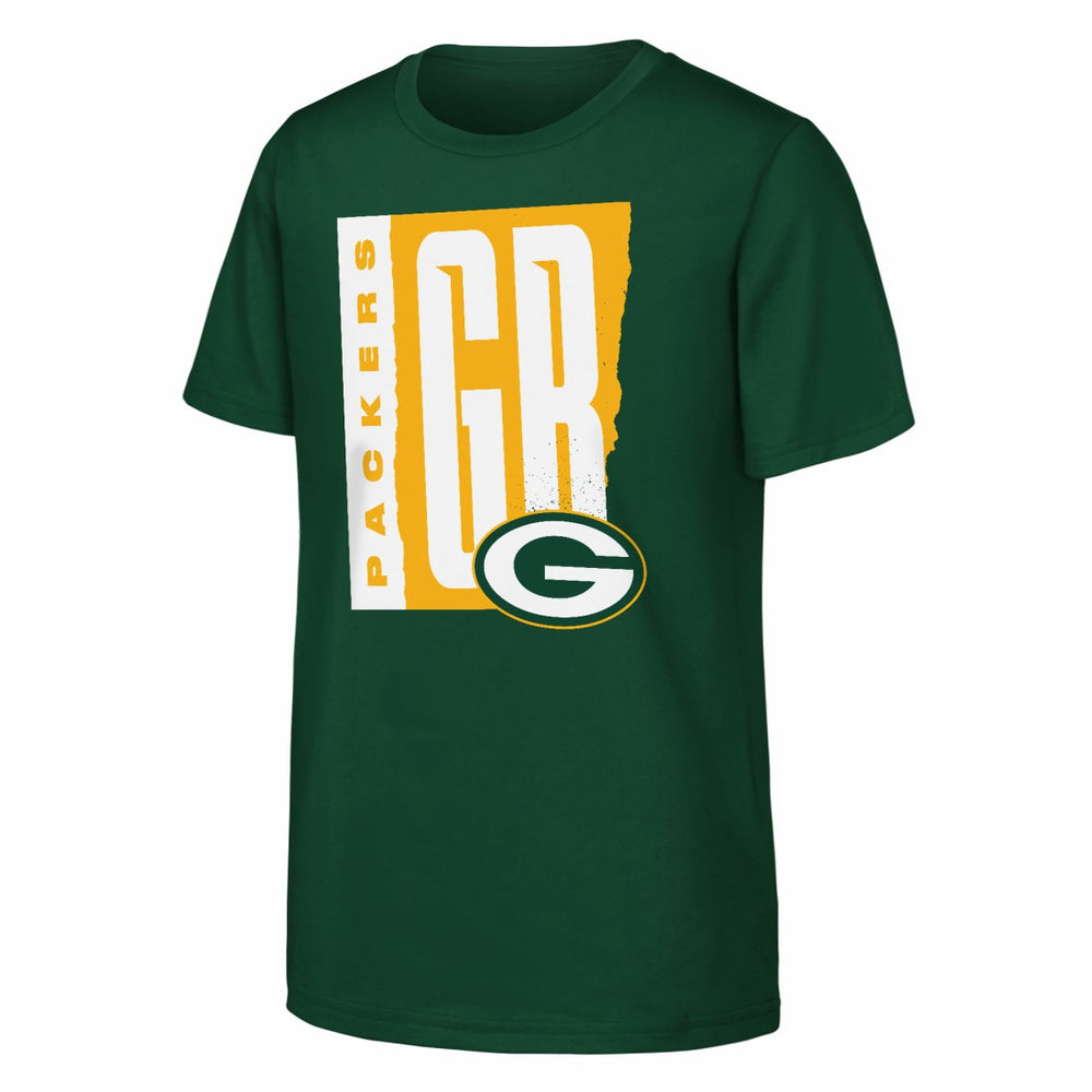 Outerstuff Youth Tear It Up T-Shirt - Green Bay Packers T-shirts