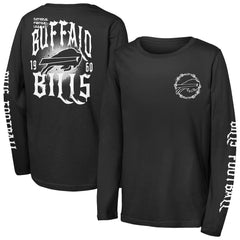 Outerstuff Youth Rumble Long Sleeve T-Shirt - Buffalo Bills T-shirts
