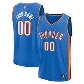 Fanatics Oklahoma City Thunder Youth Fast Break Custom Replica Jersey