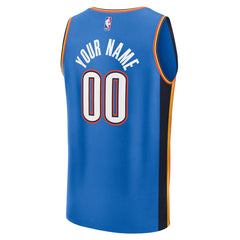 Fanatics Oklahoma City Thunder Youth Fast Break Custom Replica Jersey