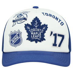 NHL Toronto Maple Leafs Mitchell & Ness Gridlock Trucker Adjustable Hat