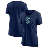 NHL Seattle Kraken Women's Slow Whistle Tri-Blend T-Shirt