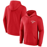 NHL Detroit Red Wings Team Lockup Pullover Hoodie