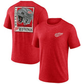 NHL Detroit Red Wings Earnest Will Tri-Blend T-Shirt