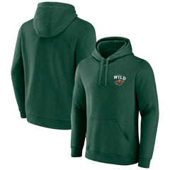 NHL Minnesota Wild Team Lockup Pullover Hoodie