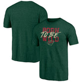 NHL Minnesota Wild Shoot to Score Tri-Blend T-Shirt