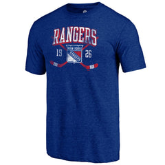 NHL New York Rangers Line Shift Tri-Blend T-Shirt