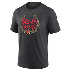 NHL Ottawa Senators Shout Out Tri-Blend T-Shirt