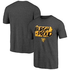 NHL Pittsburgh Penguins Shoot to Score Tri-Blend T-Shirt