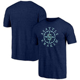 NHL Seattle Kraken Shoot to Score Tri-Blend T-Shirt