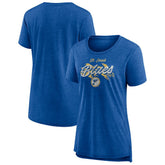 NHL St. Louis Blues Women's Hit the Ice Tri-Blend T-Shirt