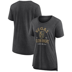 NHL Vegas Golden Knights Women's Vintage Arch Tri-Blend T-Shirt