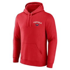 NHL Washington Capitals Team Lockup Pullover Hoodie