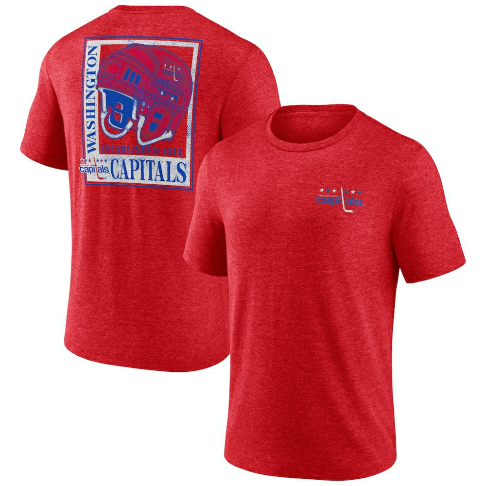 NHL Washington Capitals Earnest Will Tri-Blend T-Shirt