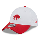 2025 NFL Training Camp Throwback Logo 39THIRTY Flex Hat - Buffalo Bills Hats