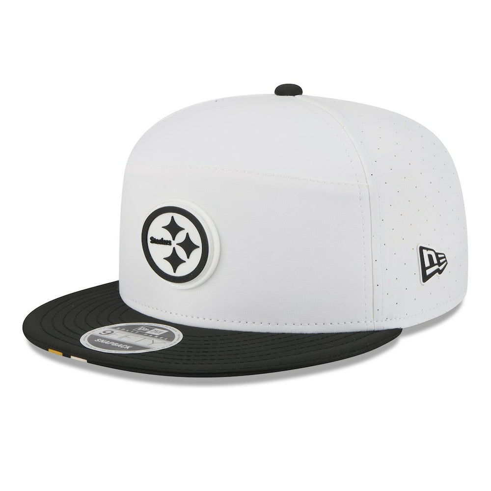 2025 NFL Training Camp Split Panel 9FIFTY Snapback Hat - Pittsburgh Steelers Hats