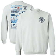 Manchester City Vive La Fete Women's Impressions Artwork Pullover Sweatshirt