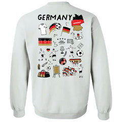 Germany National Team Vive La Fete Women's Impressions Artwork Pullover Sweatshirt
