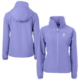 Lavender Minnesota Twins Cutter & Buck Women's Charter Eco Recycled Full-Zip Jacket
