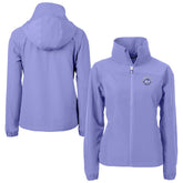 Lavender New York Mets Cutter & Buck Women's Charter Eco Recycled Full-Zip Jacket
