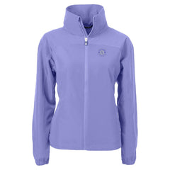 Lavender Seattle Mariners Cutter & Buck Women's Charter Eco Recycled Full-Zip Jacket