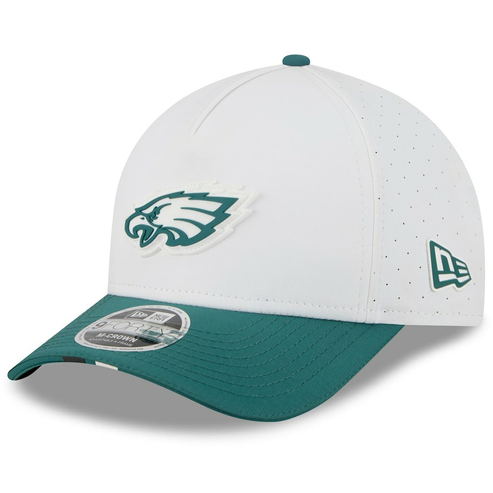 Youth 2025 NFL Training Camp A-Frame 9FORTY Adjustable Hat - Philadelphia Eagles Hats