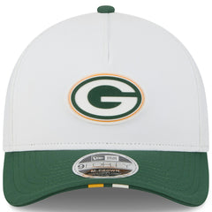 Youth 2025 NFL Training Camp A-Frame 9FORTY Adjustable Hat - Green Bay Packers Hats