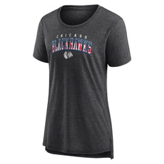 NHL Chicago Blackhawks Women's Proud Tri-Blend T-Shirt