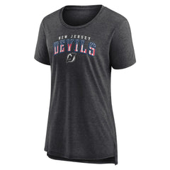 NHL New Jersey Devils Women's Proud Tri-Blend T-Shirt