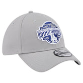 Gray Los Angeles Dodgers New Era 2024 World Series Champions 39THIRTY Flex Hat