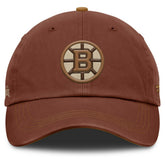 NHL Boston Bruins Fanatics Fall Leaves Timber Adjustable Hat