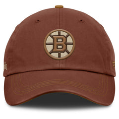 NHL Boston Bruins Fanatics Fall Leaves Timber Adjustable Hat
