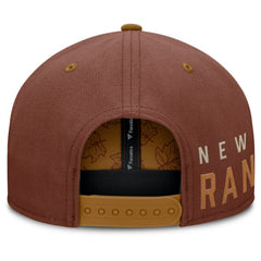 NHL New York Rangers Fanatics Fall Leaves Acreage Snapback Hat