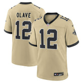 Chris Olave Youth Gameday Golds Alternate Game Player Jersey - New Orleans Saints Jerseys
